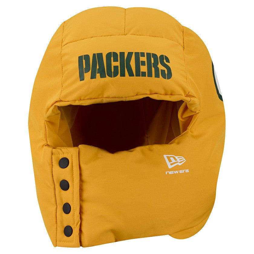 Green Bay Packers New Era Puffer Balaclava - Gold - NFL
