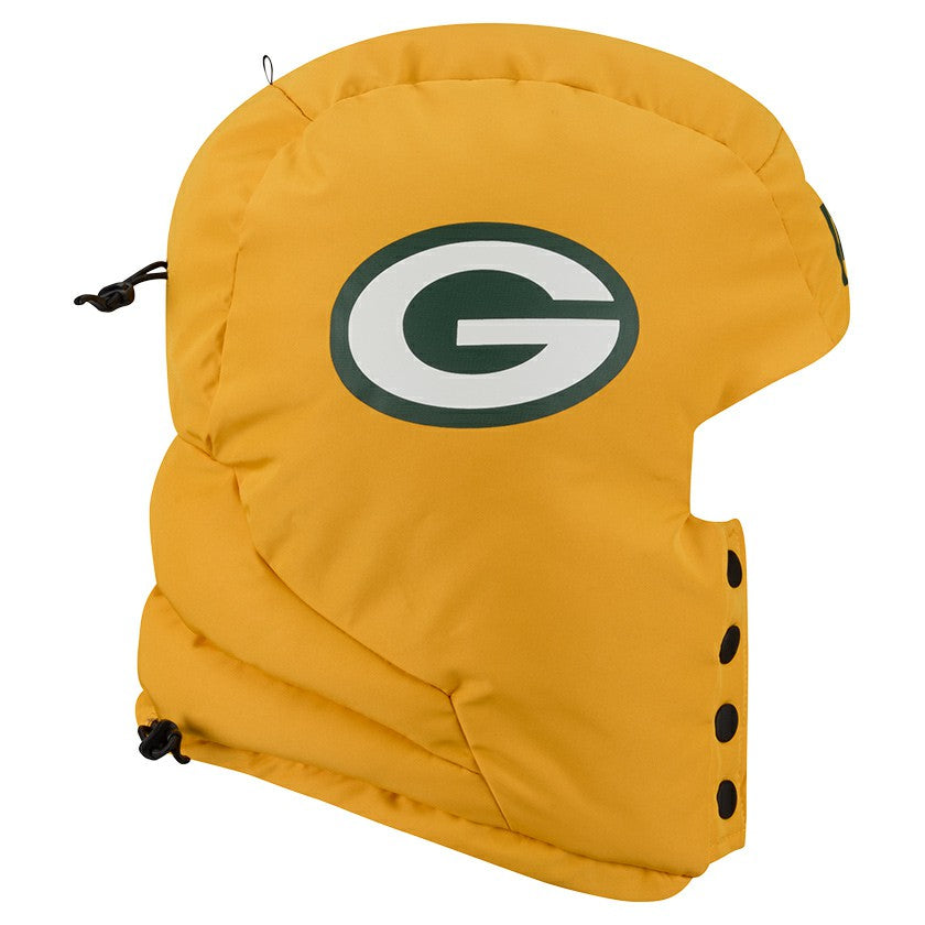 Green Bay Packers New Era Puffer Balaclava - Gold - NFL