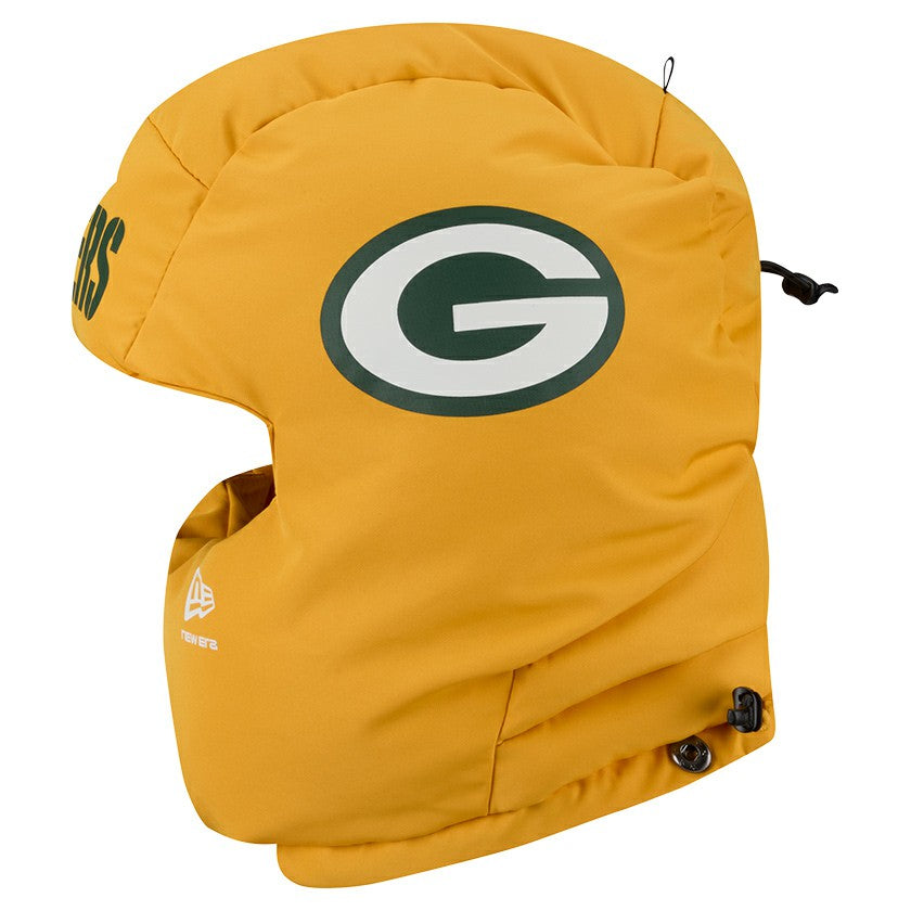 Green Bay Packers New Era Puffer Balaclava - Gold - NFL
