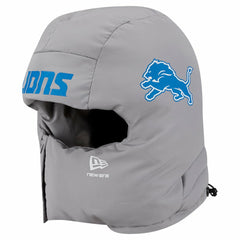 Detroit Lions New Era Puffer Balaclava - Gray - NFL