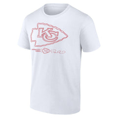 Patrick Mahomes Kansas City Chiefs Tonal Name & Number T-Shirt - White - NFL