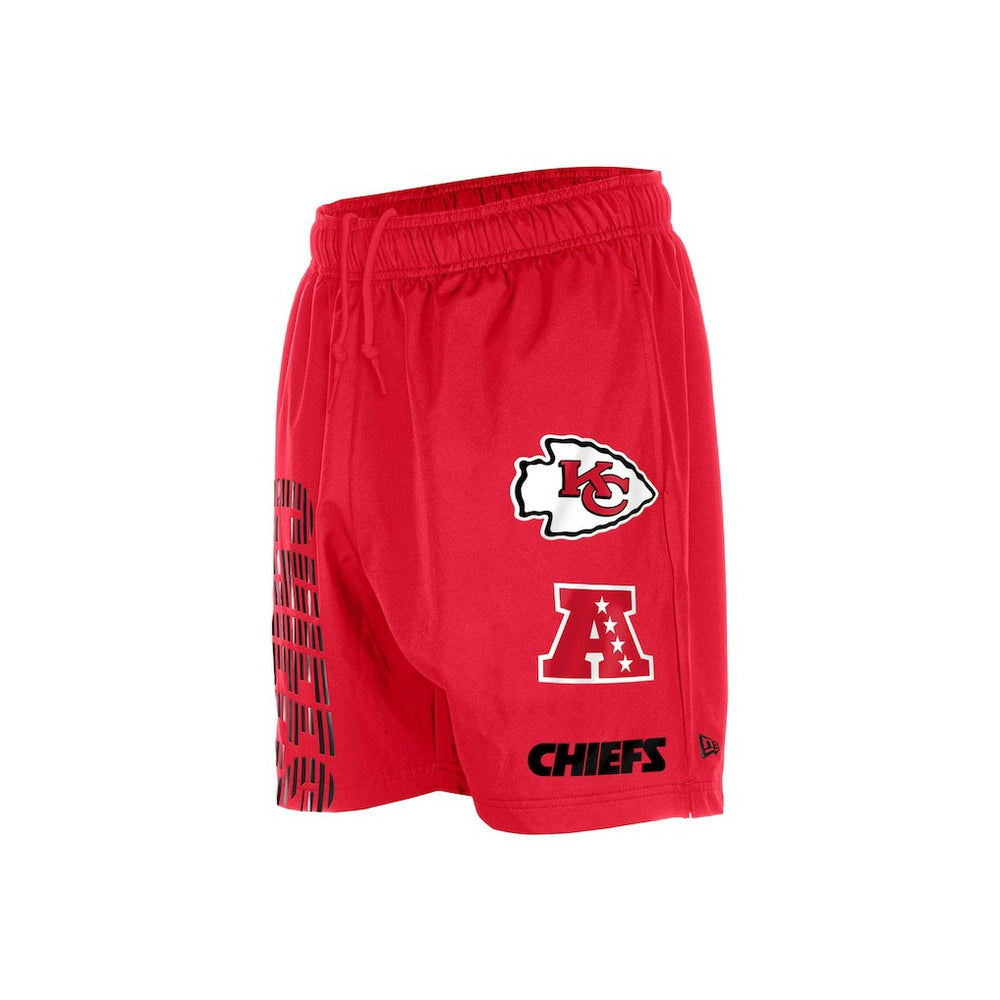 Kansas City Chiefs New Era Match Shorts - Red - NFL