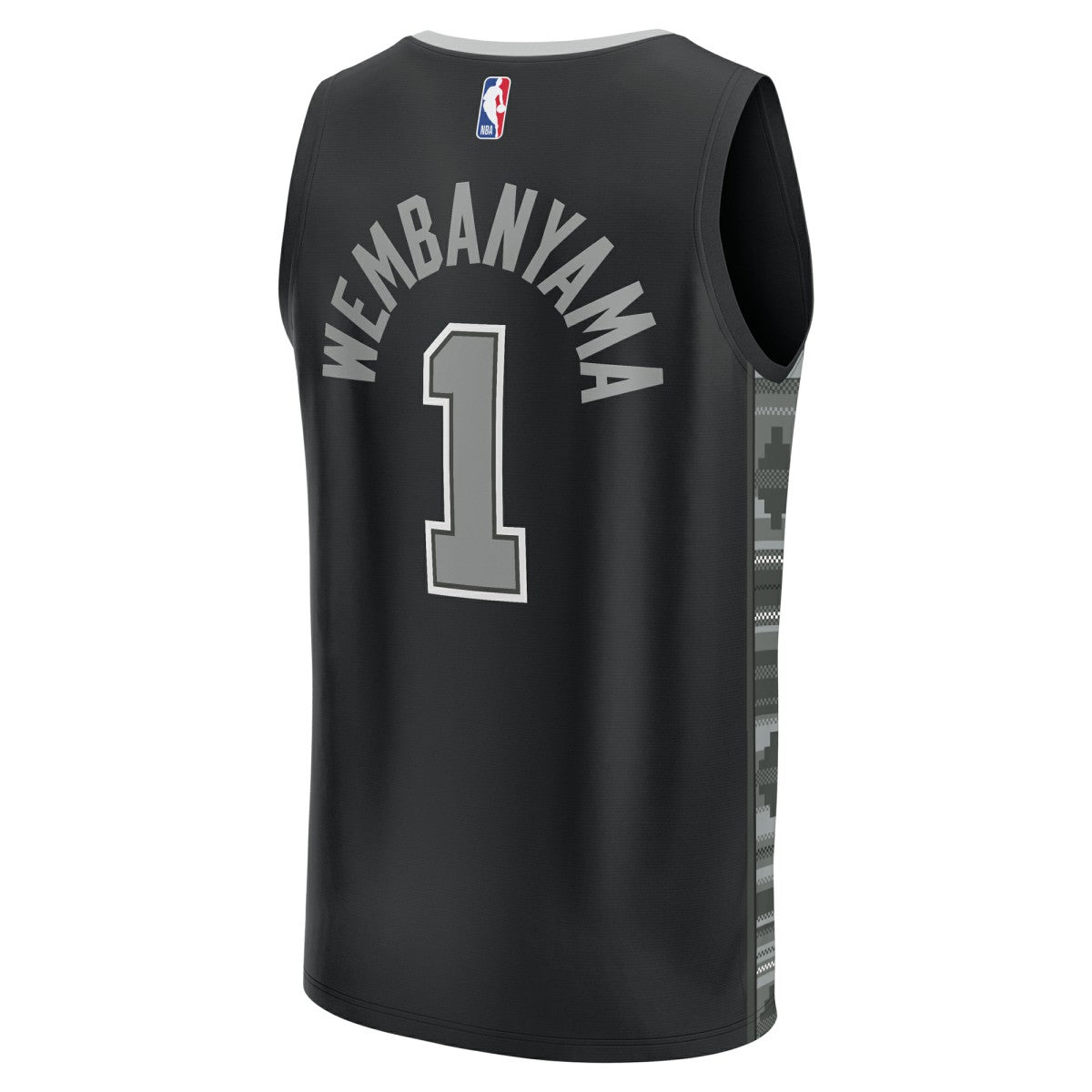 Fanatics Victor Wembanyama San Antonio Spurs Fast Break Replica Player Jersey Statement Edition Black