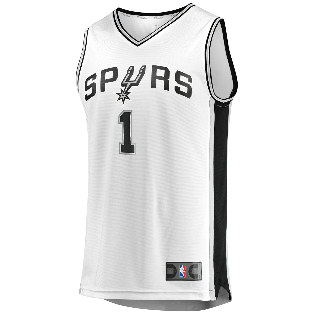 Fanatics Victor Wembanyama San Antonio Spurs Youth Fast Break Replica Player Jersey Association Edition White