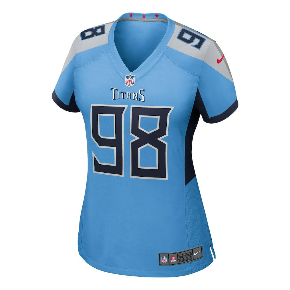Jeffery Simmons Tennessee Titans Women's Team Game Jersey - Light Blue - Nike