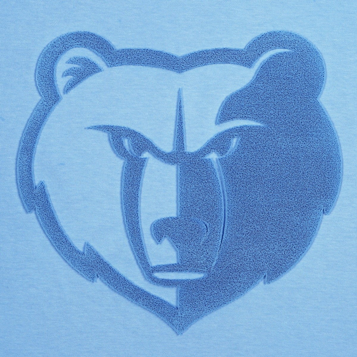 Memphis Grizzlies Protege Eco-Poly Interlock Fashion Tonal T-Shirt Light Blue
