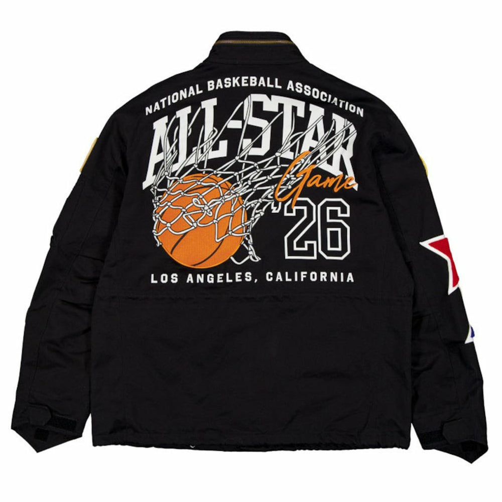 New Era 2026 NBA All-Star Game x Alpha Industries Field Full-Zip Jacket Black