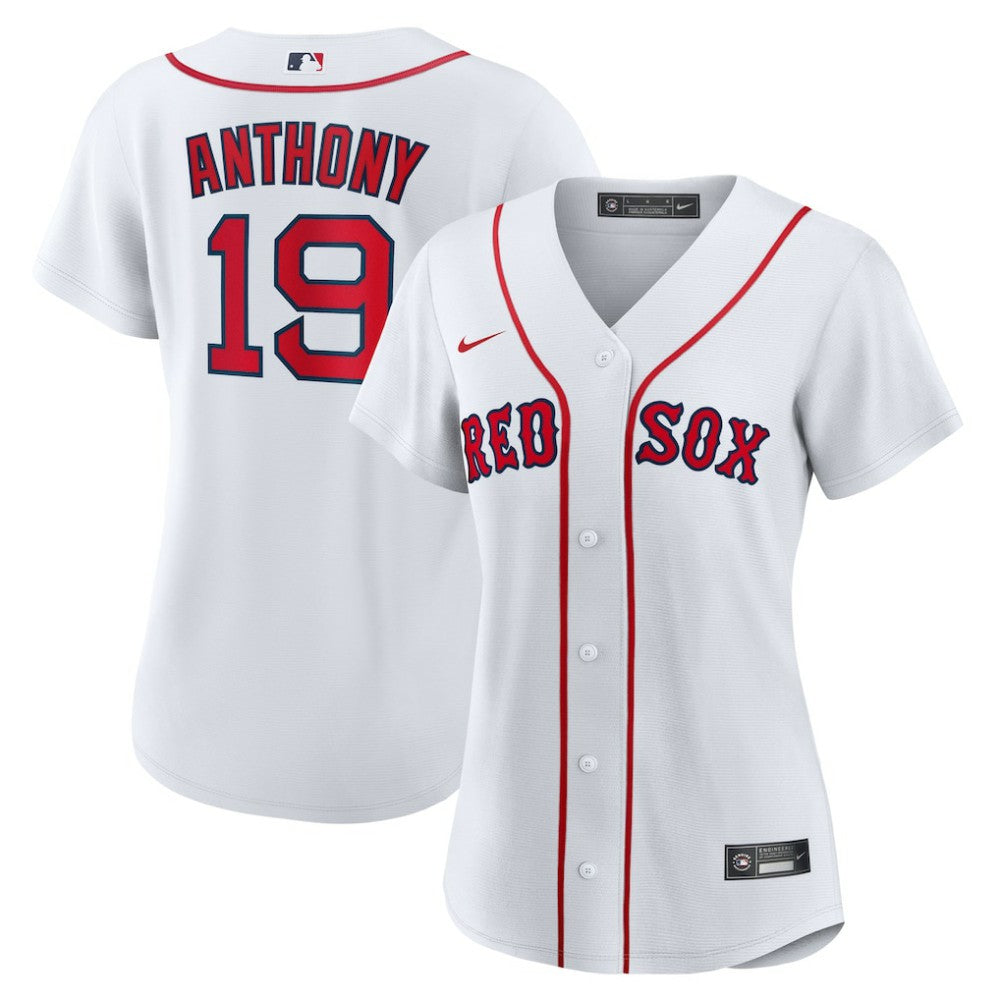 Roman Anthony Boston Red Sox Nike Women's Home Replica Jersey – White for sale