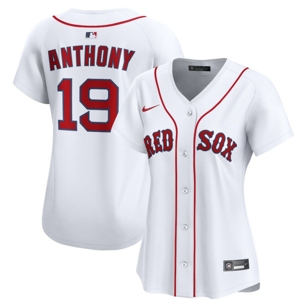 Roman Anthony Boston Red Sox Nike Women's Home Limited Player Jersey Outlet