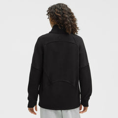 Anaheim Ducks lululemon Women's Long Scuba Oversized Half-Zip Funnel Neck - Black | NHL discount