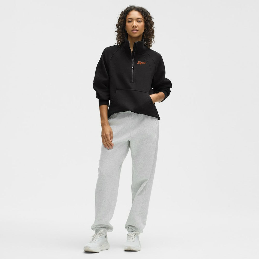 Philadelphia Flyers lululemon Women's Long Scuba Oversized Half-Zip Funnel Neck - Black | NHL discount