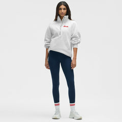 New Jersey Devils lululemon Women's Long Scuba Oversized Half-Zip Funnel Neck - Heathered Core Ultra Light Grey | NHL sale