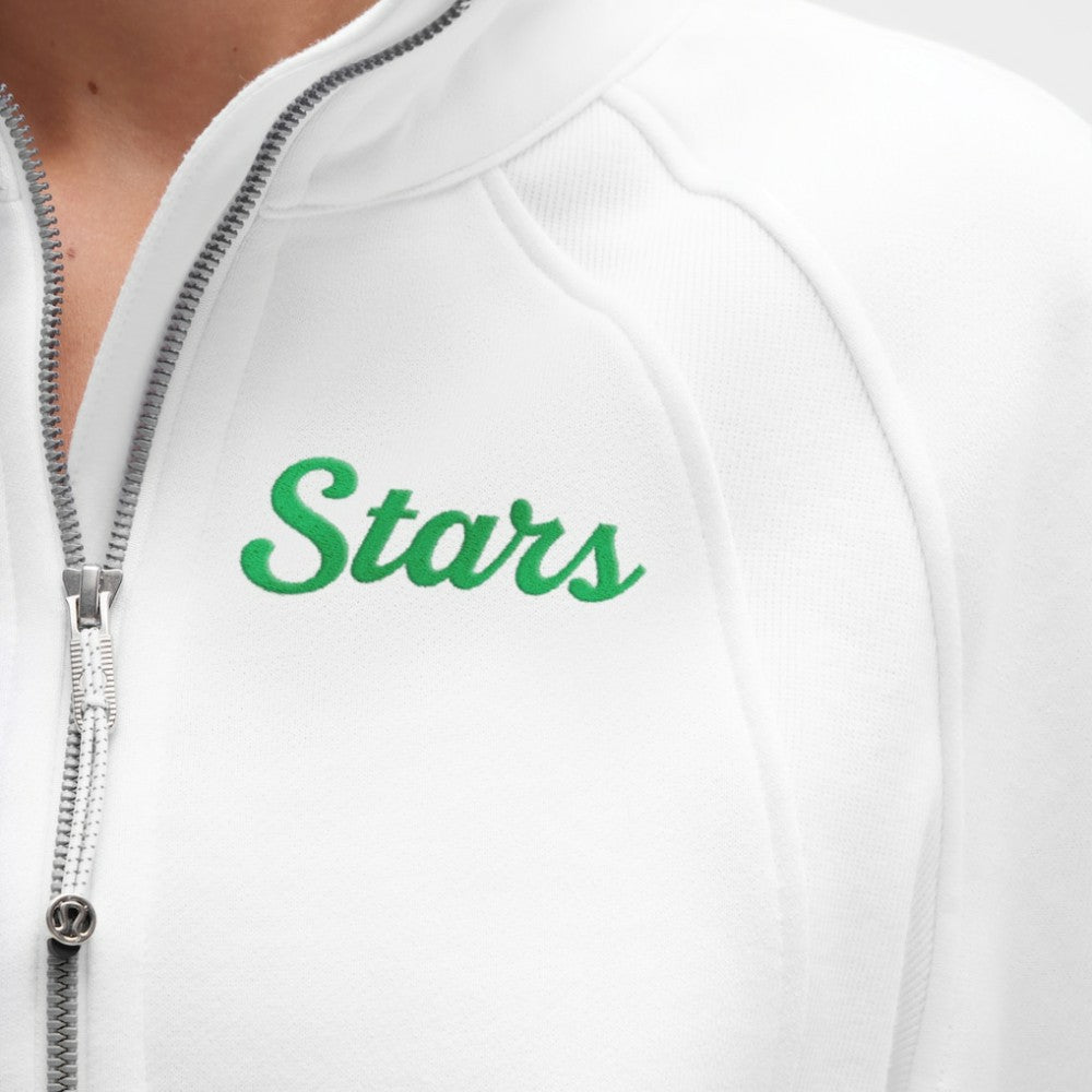 Dallas Stars lululemon Women's Long Scuba Oversized Half-Zip Funnel Neck - White | NHL sale