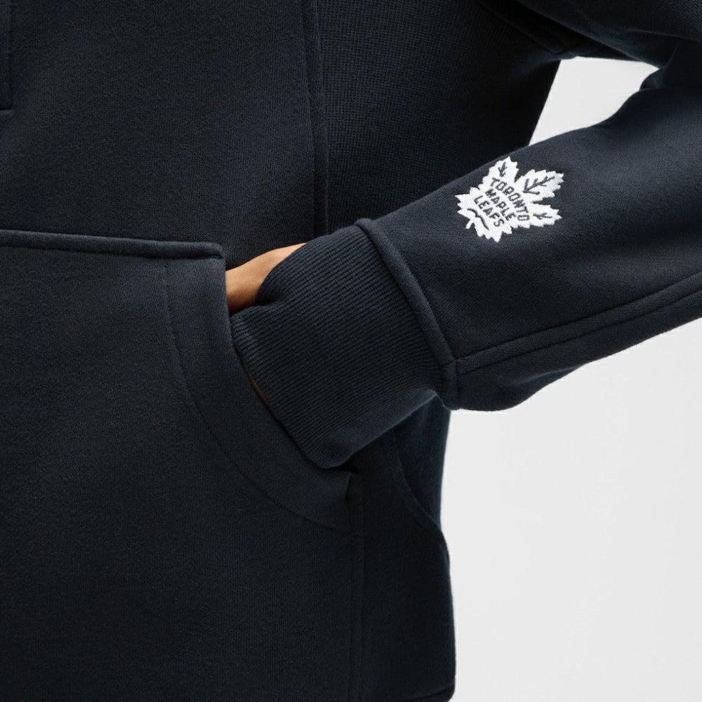 Toronto Maple Leafs lululemon Women's Long Scuba Oversized Half-Zip Funnel Neck - True Navy | NHL sale