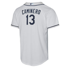Junior Caminero Tampa Bay Rays Nike Youth Home Replica Player Jersey Near Me