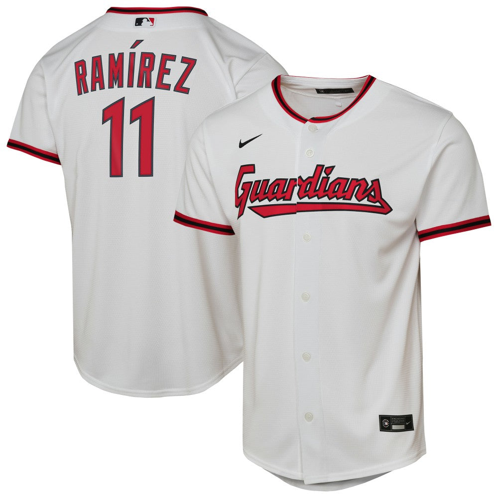 José Ramírez Cleveland Guardians Nike Youth Home Replica Player Jersey Near Me