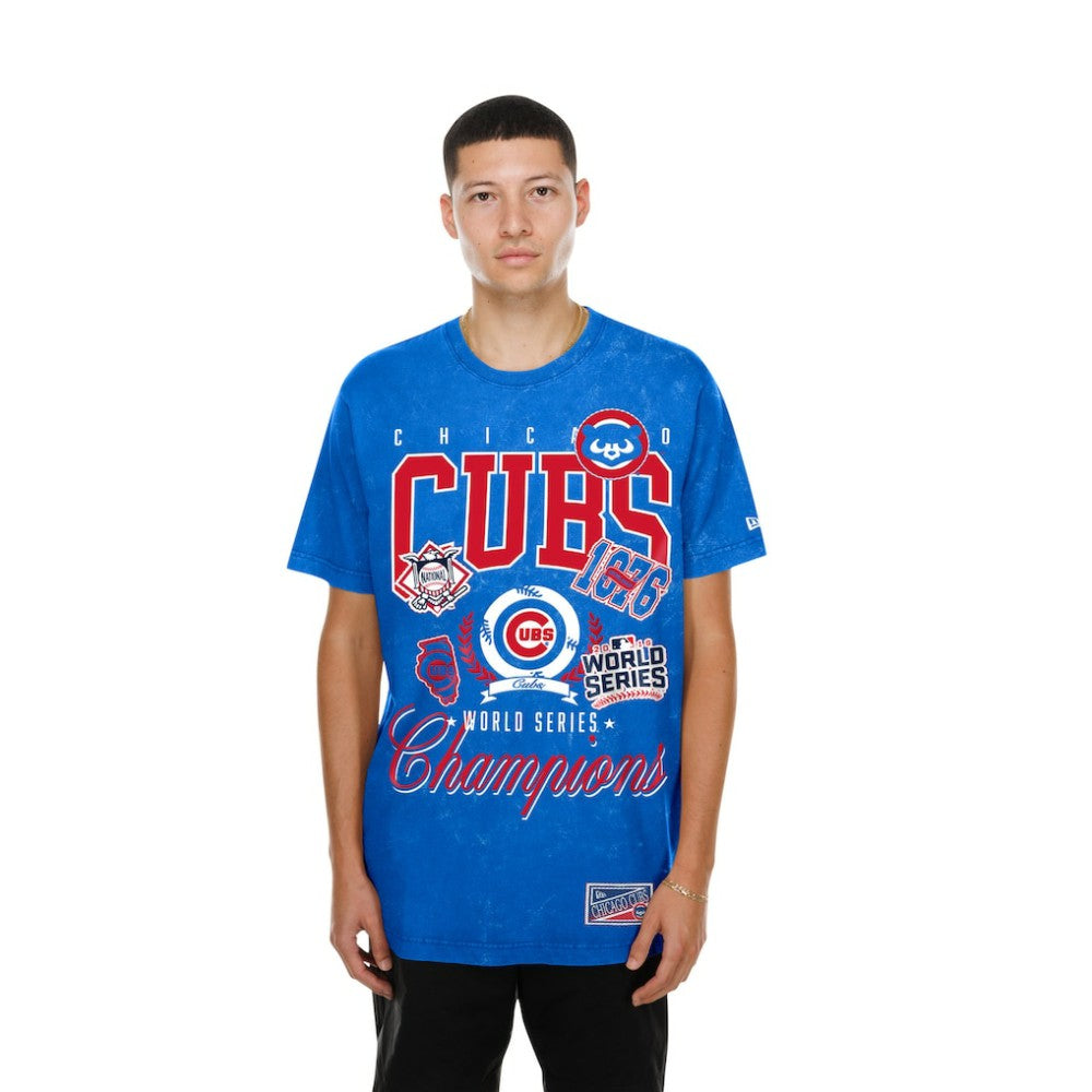 Chicago Cubs New Era Mineral Wash T-Shirt Near Me