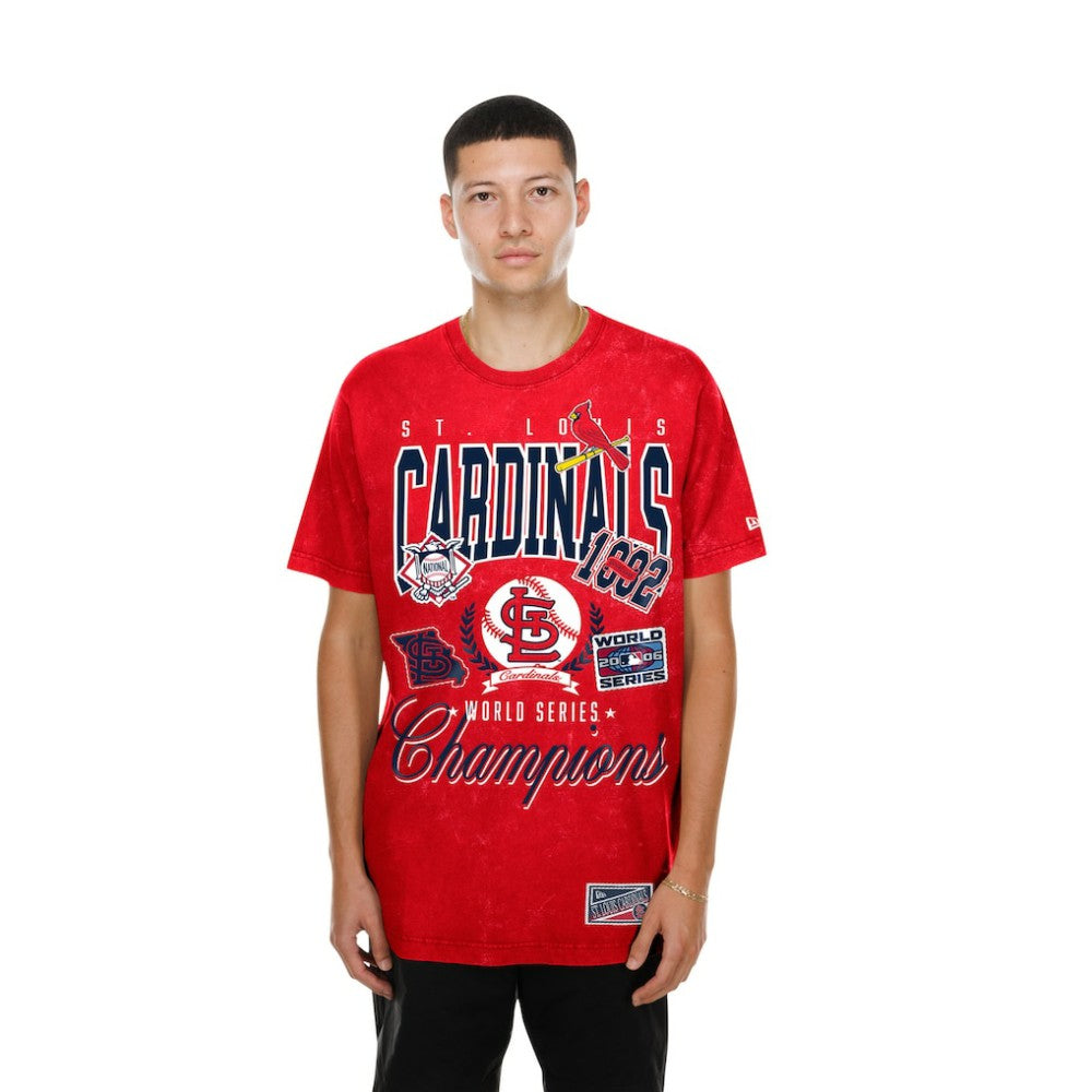St. Louis Cardinals New Era Mineral Wash T-Shirt Near Me