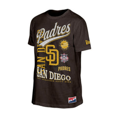 San Diego Padres New Era  Oversized Throwback Distressed T-Shirt Online