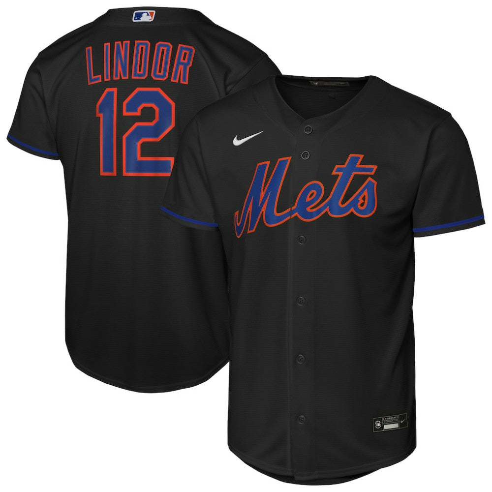 Francisco Lindor New York Mets Nike Youth Alternate Replica Jersey Near Me
