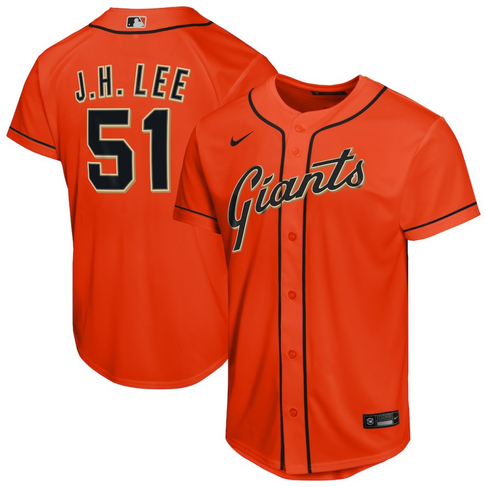Jung Hoo Lee San Francisco Giants Nike Youth Alternate Replica Jersey Sale