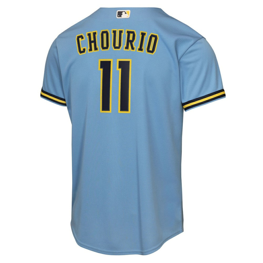 Jackson Chourio Milwaukee Brewers Nike Youth Road Replica Jersey Discount