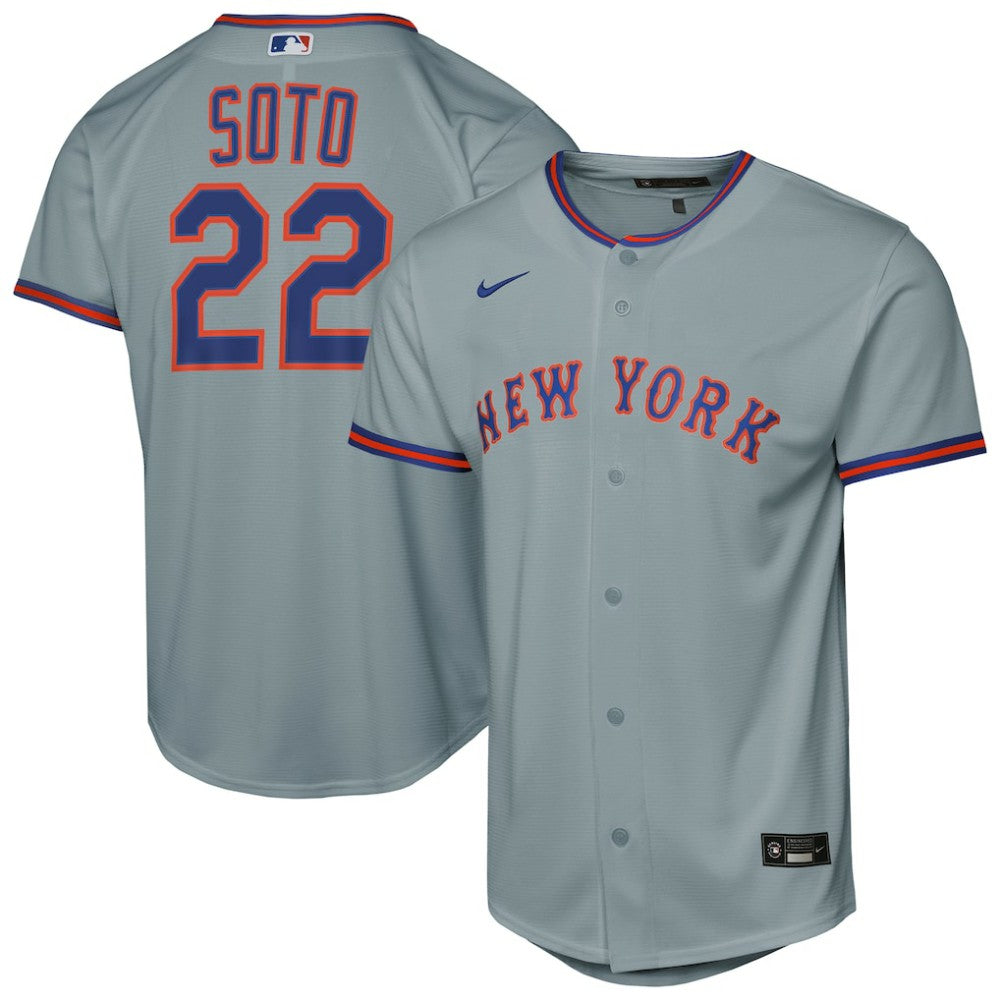 Juan Soto New York Mets Nike Youth Road Replica Jersey Outlet