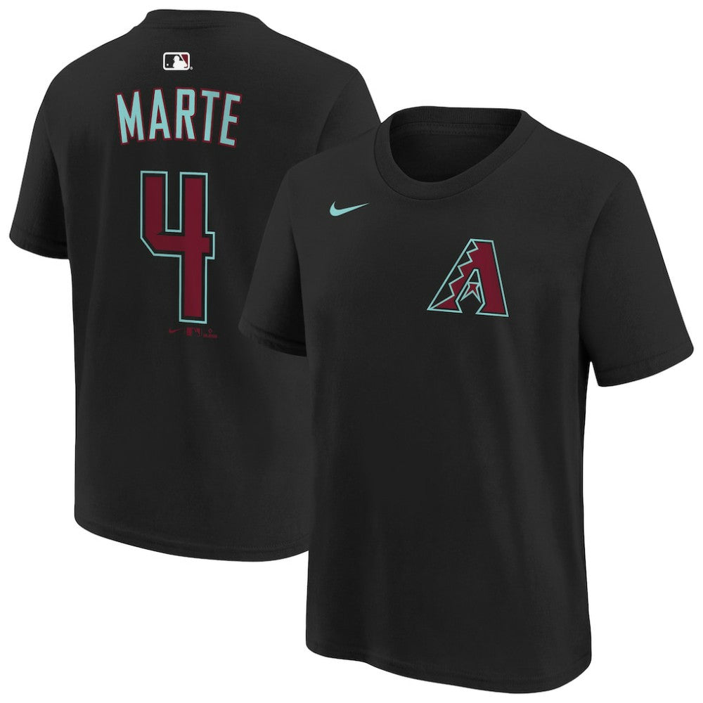 Ketel Marte Arizona Diamondbacks Nike Youth Name & Number T-Shirt Online