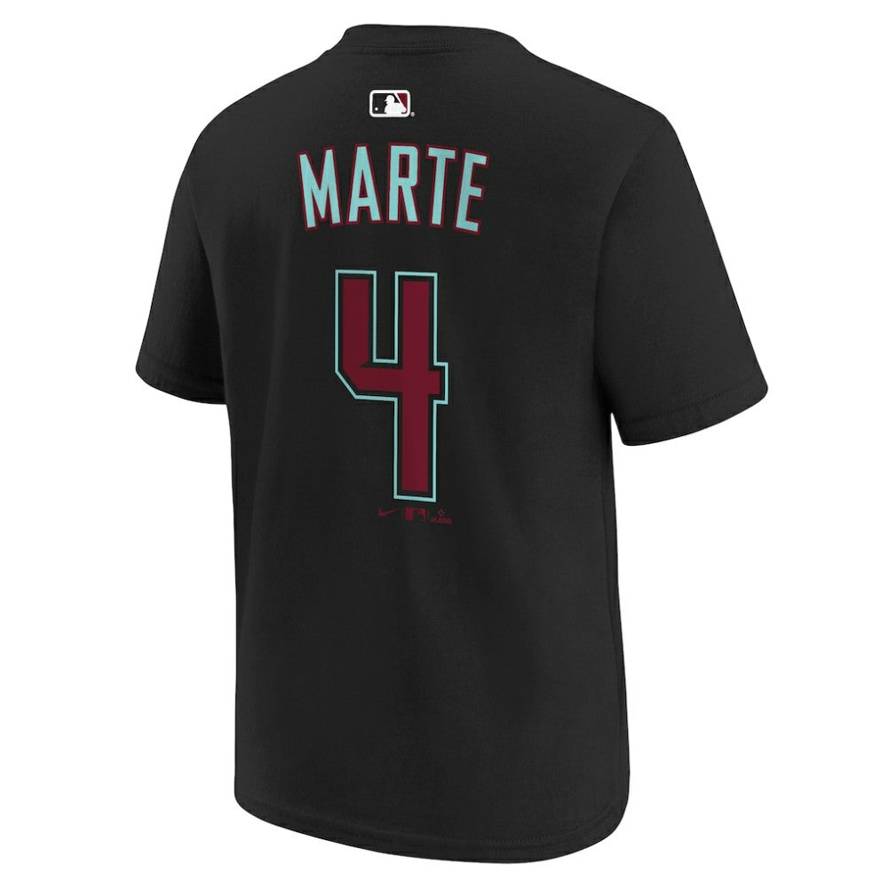 Ketel Marte Arizona Diamondbacks Nike Youth Name & Number T-Shirt Online