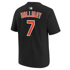 Jackson Holliday Baltimore Orioles Nike Youth Name & Number T-Shirt Discount