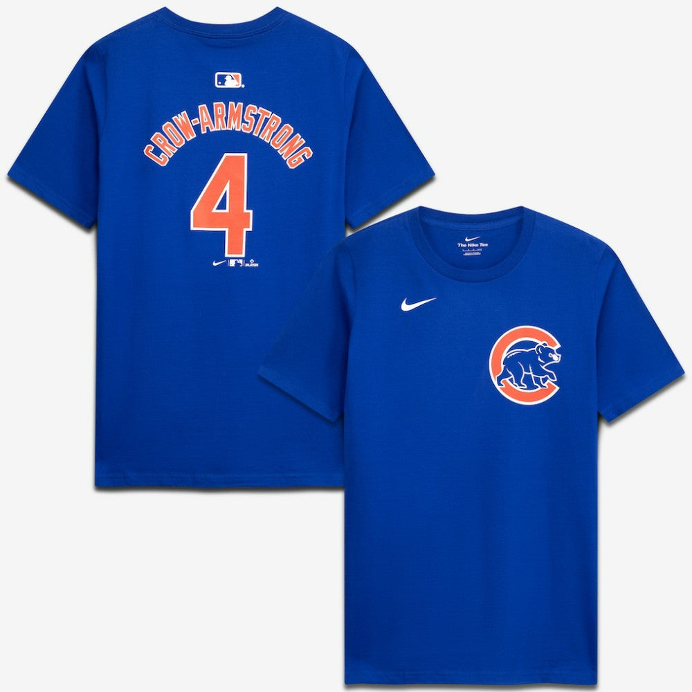 Pete Crow-Armstrong Chicago Cubs Nike Youth Name & Number T-Shirt Outlet