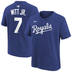 Bobby Witt Jr. Kansas City Royals Nike Youth Name & Number T-Shirt Outlet