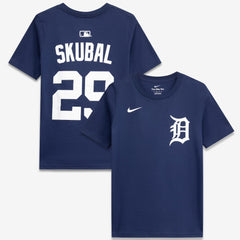 Tarik Skubal Detroit Tigers Nike Youth Name & Number T-Shirt for sale