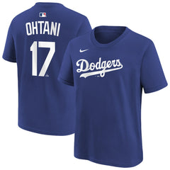 Shohei Ohtani Los Angeles Dodgers Nike Youth Name & Number T-Shirt Near Me