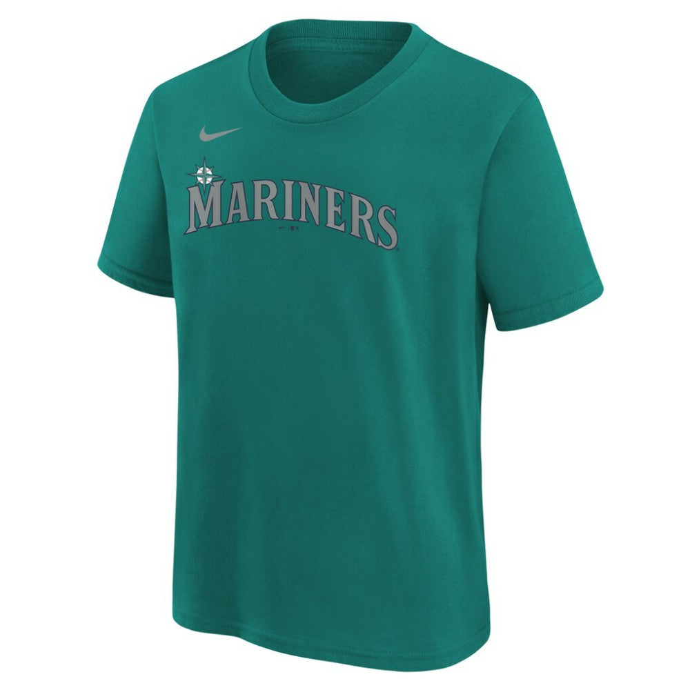 Julio Rodríguez Seattle Mariners Nike Youth Name & Number T-Shirt Online