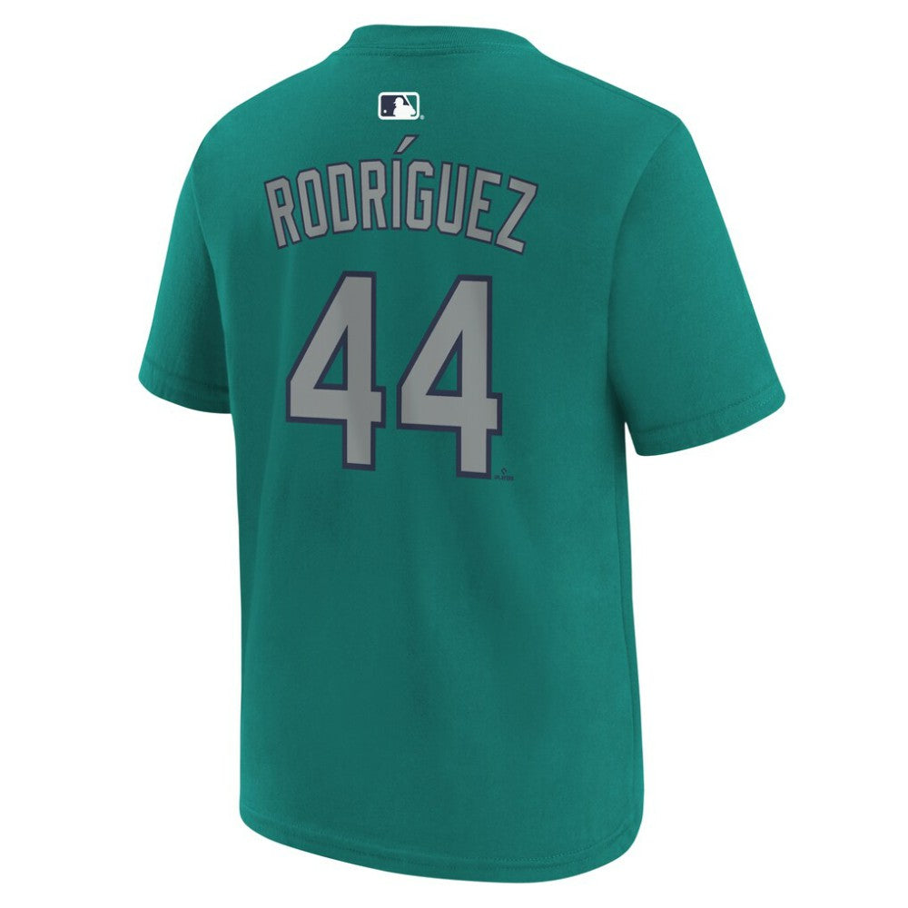 Julio Rodríguez Seattle Mariners Nike Youth Name & Number T-Shirt Online