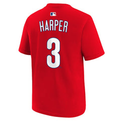 Bryce Harper Philadelphia Phillies Nike Youth Name & Number T-Shirt Online
