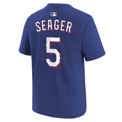 Corey Seager Texas Rangers Nike Youth Name & Number T-Shirt Outlet