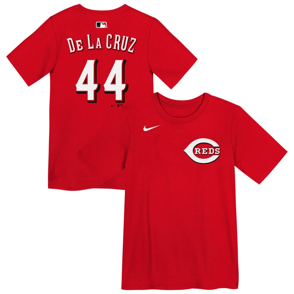 Elly De La Cruz Cincinnati Reds Preschool Name & Number T-Shirt Sale