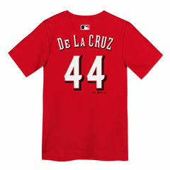 Elly De La Cruz Cincinnati Reds Preschool Name & Number T-Shirt Sale