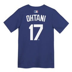 Shohei Ohtani Los Angeles Dodgers Nike Preschool Name & Number T-Shirt Sale