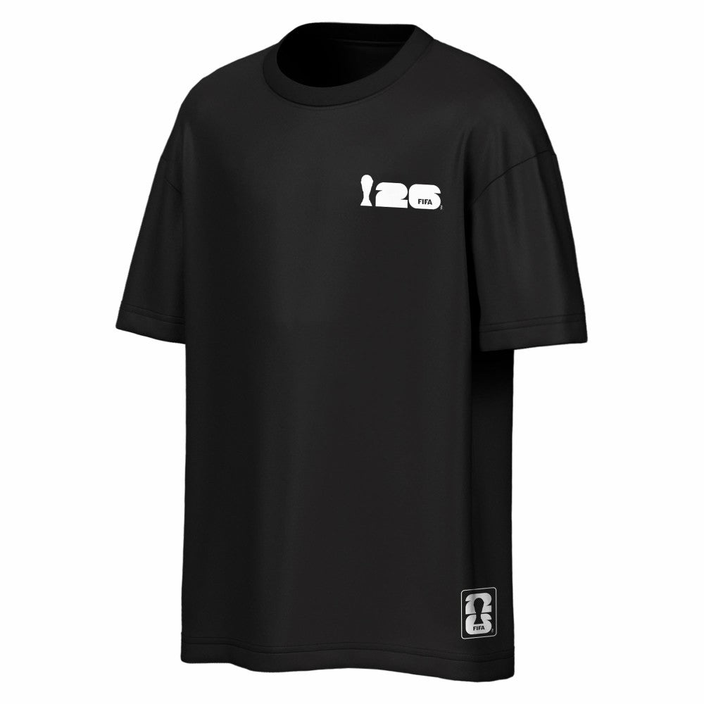 USMNT Outerstuff FIFA World Cup 2026 Rally Oversized 2-Hit T-Shirt Black