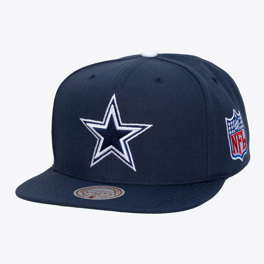 Dallas Cowboys Legendary Home Snapback Hat - Navy - Mitchell & Ness