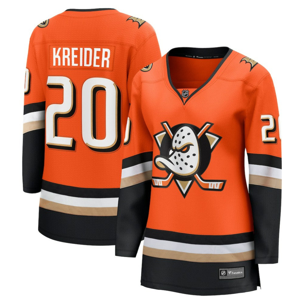 Chris Kreider Anaheim Ducks Fanatics Women's Home Breakaway Player Jersey - Orange | Fanatics near me