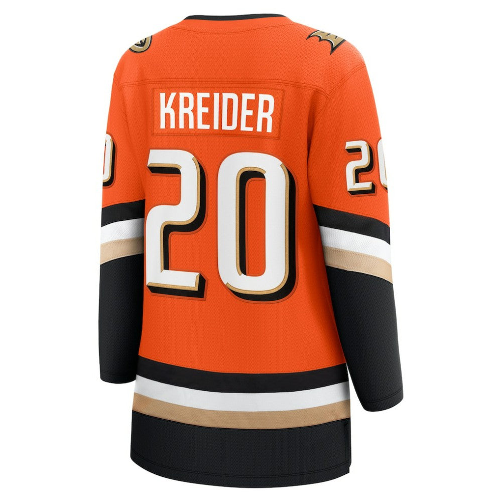 Chris Kreider Anaheim Ducks Fanatics Women's Home Breakaway Player Jersey - Orange | Fanatics near me