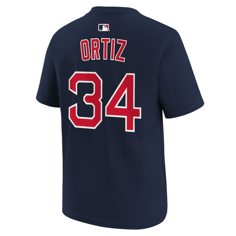 David Ortiz Boston Red Sox Nike Youth Name & Number T-Shirt Outlet