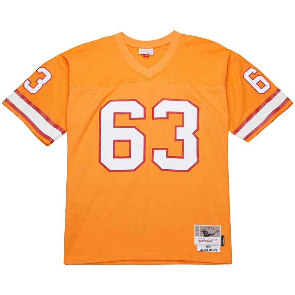 Lee Roy Selmon Tampa Bay Buccaneers 1976 Legacy Replica Jersey - Orange - Mitchell & Ness