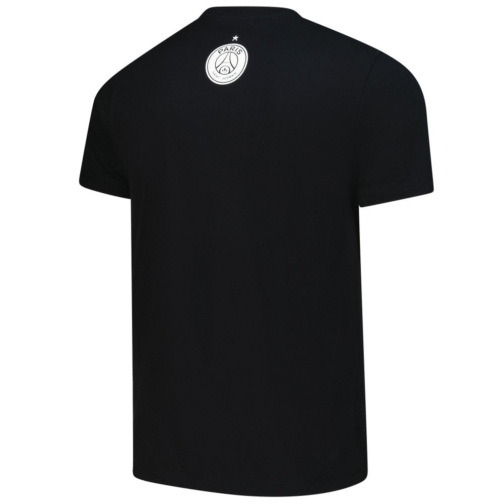 Nike - Paris Saint-Germain 2025 Champions of Europe Triomphe T-Shirt - Black