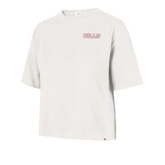 Buffalo Bills '47 Women's Love Letter Reed City T-Shirt - Cream - 47 brand
