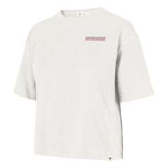 Dallas Cowboys '47 Women's Love Letter Reed City T-Shirt - Cream - 47 brand